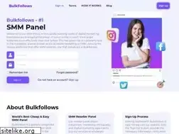 Sites similar to bulkfollows.com