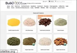 Sites similar to bulkfoods.com