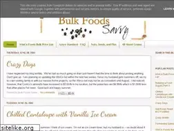 Sites similar to bulkfoodssavvy.blogspot.com