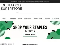 Sites similar to bulkfoodsuperstore.com