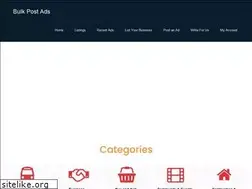 Sites similar to bulkpostads.com