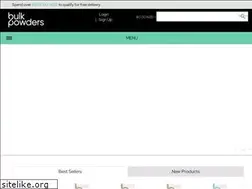 Sites similar to bulkpowders.co.nz