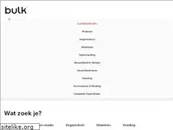 Sites similar to bulkpowders.nl