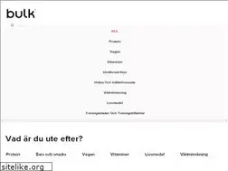 Sites similar to bulkpowders.se