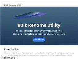 Sites similar to bulkrenameutility.co.uk