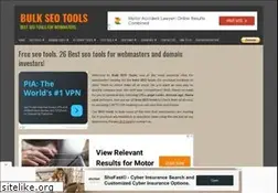 Sites similar to bulkseotools.com