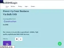Sites similar to bulksmslogin.com
