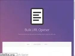 Sites similar to bulkurlopener.com