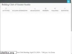 Sites similar to bulldogclubofgreaterseattle.com