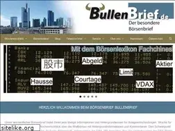 Sites similar to bullenbrief.de
