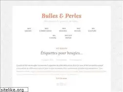 Sites similar to bullesetperles.wordpress.com