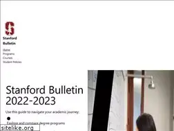 Sites similar to bulletin.stanford.edu