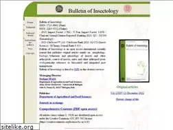 Sites similar to bulletinofinsectology.org