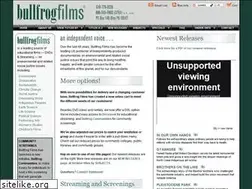 Sites similar to bullfrogfilms.com