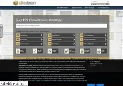 Sites similar to bullion.directory