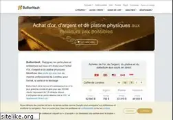Sites similar to bullionvault.fr
