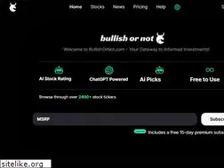 Sites similar to bullishornot.com