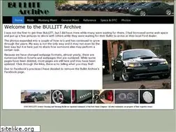 Sites similar to bullittarchive.com