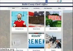 Sites similar to bullittcountyclerk.com