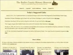 Sites similar to bullittcountyhistory.com