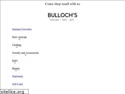 Sites similar to bullochs.com