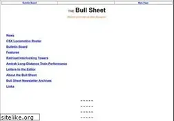Sites similar to bullsheet.com