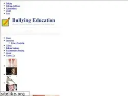 Sites similar to bullyingeducation.org