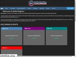 Sites similar to bullyregistry.com