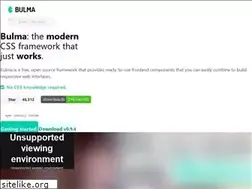 Sites similar to bulma.io