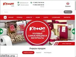 Sites similar to bumaga-komus.ru