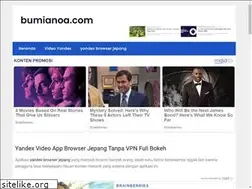 Sites similar to bumianoa.com