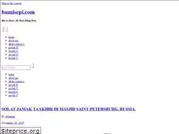 Sites similar to bumisepi.com