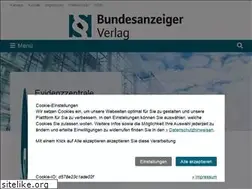 Sites similar to bundesanzeiger-verlag.de