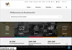 Sites similar to bundesarchiv.de