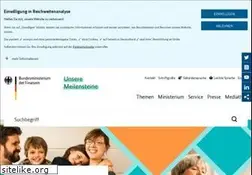 Sites similar to bundesfinanzministerium.de