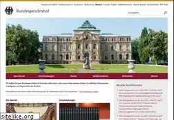 Sites similar to bundesgerichtshof.de