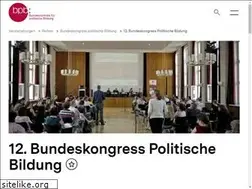 Sites similar to bundeskongress-partizipation.de