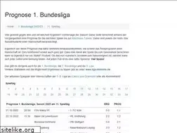 Sites similar to bundesliga-prognose.de