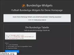 Sites similar to bundesliga-widgets.de