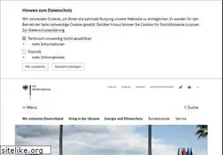 Sites similar to bundesregierung.de
