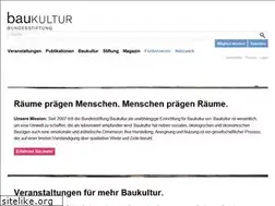 Sites similar to bundesstiftung-baukultur.de