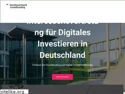 Sites similar to bundesverband-crowdfunding.de