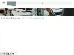 Sites similar to bundeswehreinstellungstest-karriere.de