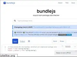 Sites similar to bundlejs.com