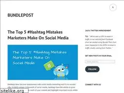 Sites similar to bundlepost.wordpress.com