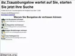 Sites similar to bungalow.de