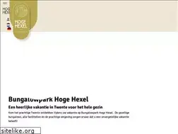 Sites similar to bungalowparkhogehexel.nl