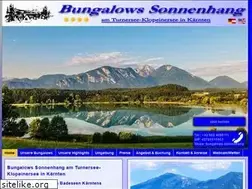 Sites similar to bungalows-sonnenhang.at