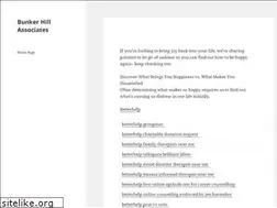 Sites similar to bunkerhillassociates.us
