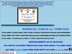 Sites similar to bunkerhillstables.com